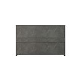 Cómoda de 6 Cajones con Amplio Espacio de Almacenaje - Mármol Gris - 120x40x75 cm - Mueble Moderno para Dormitorio.