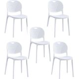 Conjunto Mesa y Sillas Comedor/Cocina, 76x100x70 cm