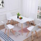 Juego de Comedor Estilo Nórdico