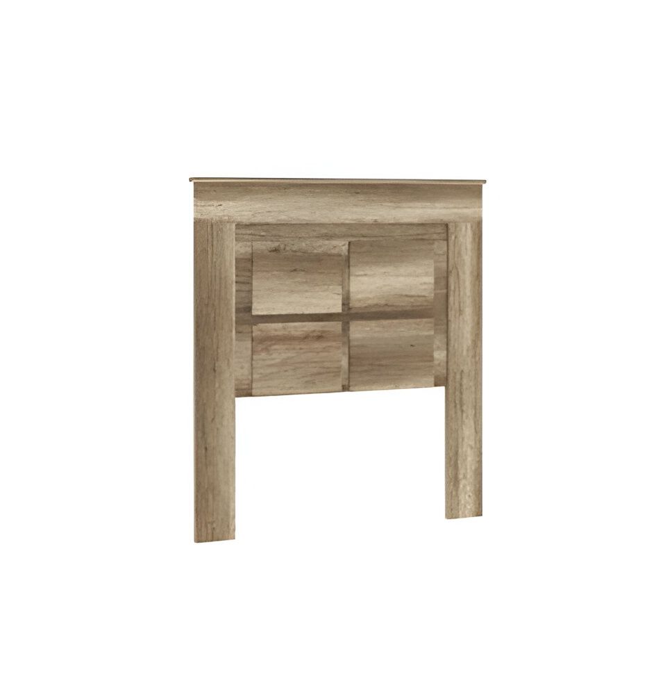 Cabecero Nórdico de 110 (Ancho) x 120 (Alto) x 3,8 (Fondo) Cm | Práctico y Elegante Color Cañón (para Cama de 135-140 o 160)